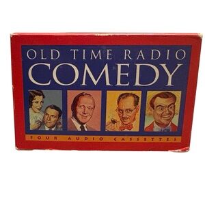 Old Time Radio Comedy 4 Cassette Tapes Jack Benny Groucho Marx Burns & Allen